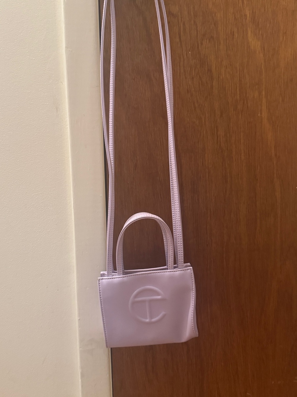 Telfar small cross body-lavender